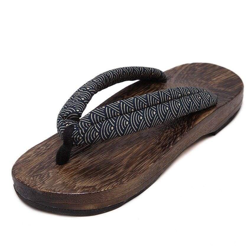 Sandales Japonaises Geta Homme - Noir / 40