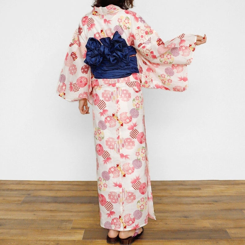 Kimono Japonais Femme Temari