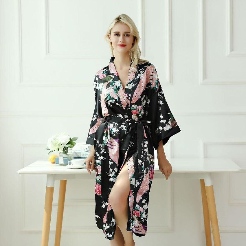 Kimono Pyjama Femme - Noir