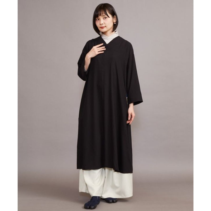Robe Japonaise Moderne Noire