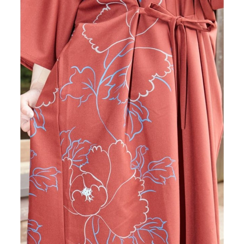 Robe best sale japonaise rouge