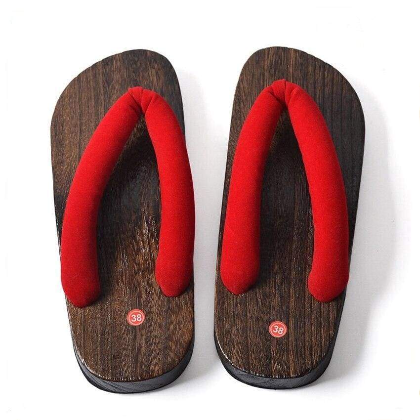Sandales Japonaises Geta Femme - Aka