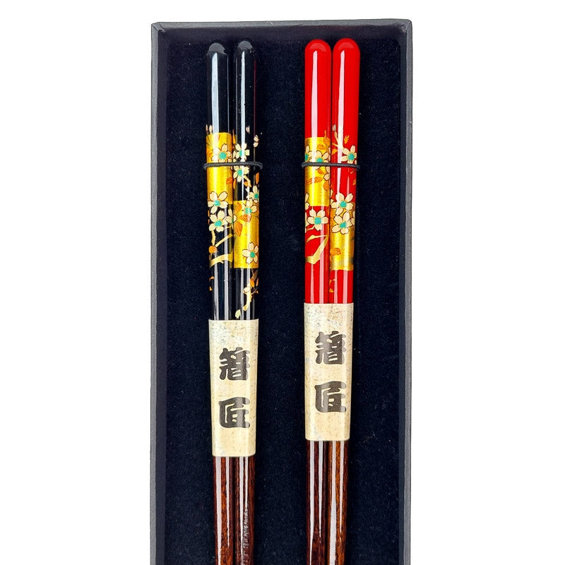 Zk-baguettes japonaises 5 paires de baguettes en bois