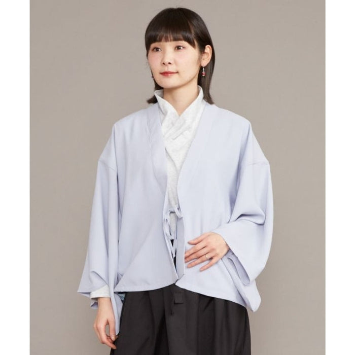 Veste Japonaise Courte Femme Grise