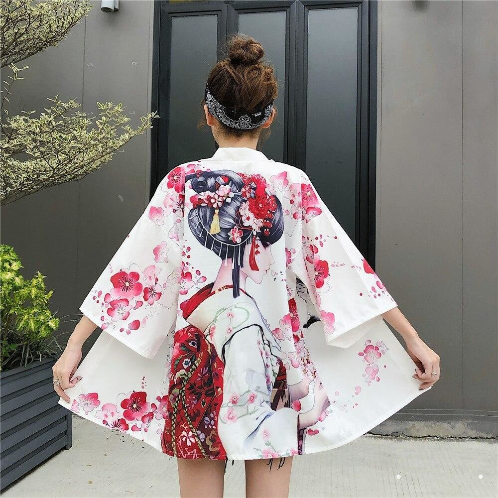 Veste Kimono Geisha - Femme