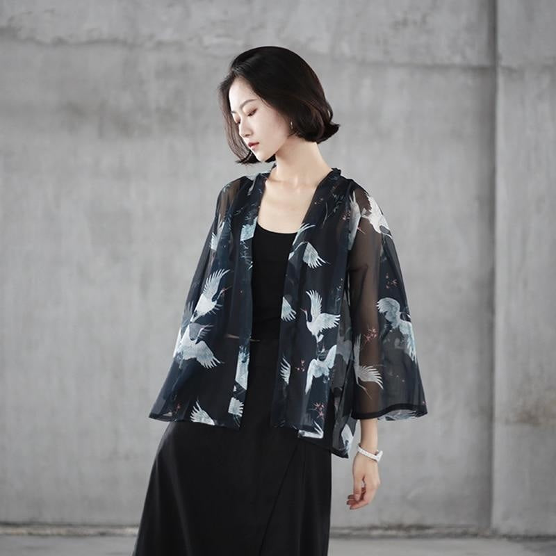 Veste Kimono Légère Femme - Unique